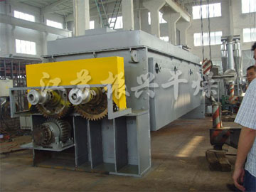 輕質碳酸鈣汙泥烘幹（gàn）機工程