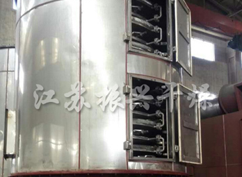 江西大型真空（kōng）圓盤（pán）幹燥生產現場