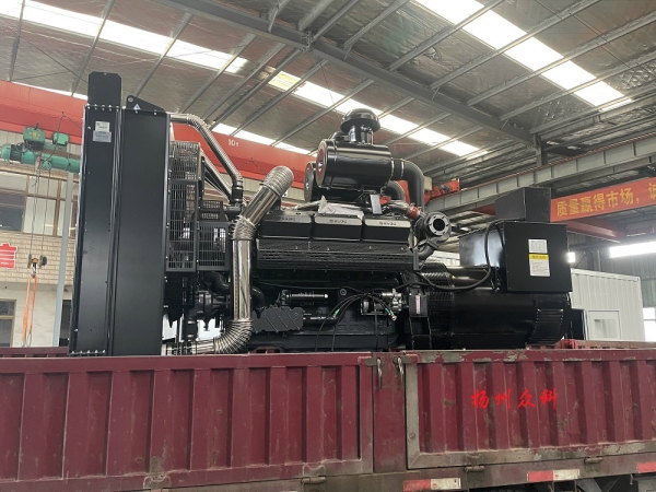 500kw上柴股份柴（chái）油（yóu）發電機組